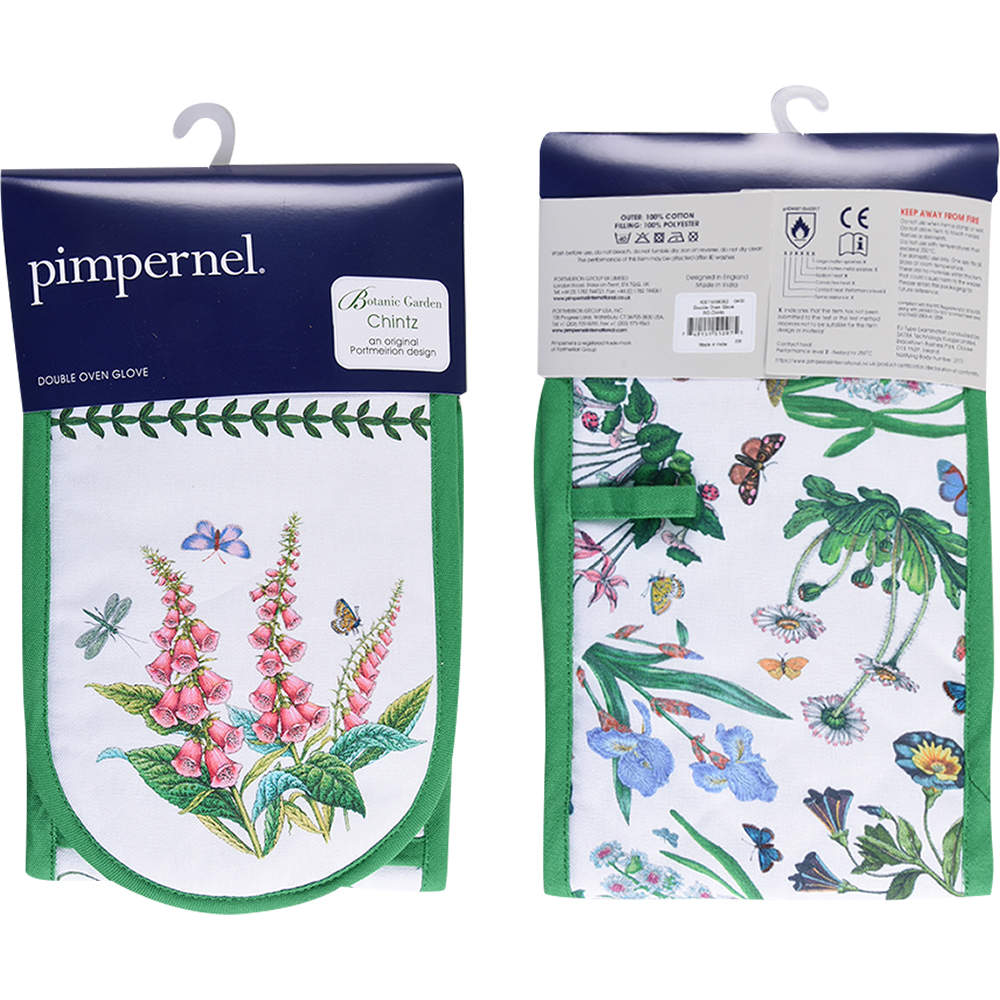Botanic Garden Cloth Double Oven Glove by Portmeirion-1