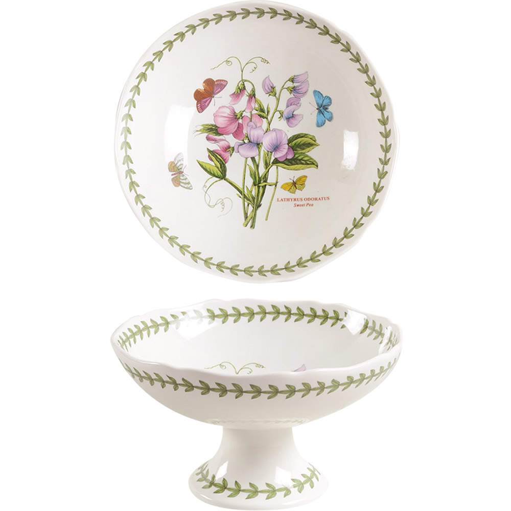 Botanic Garden Round Compote (Height X Width) by Portmeirion-1