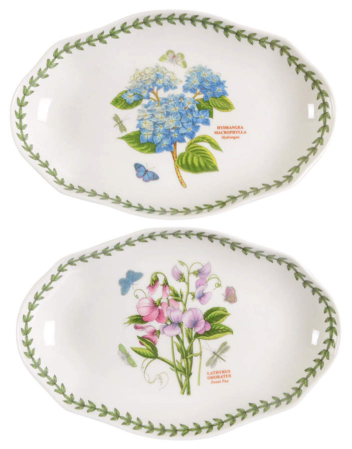 Botanic Garden (Set of 2) Oval Pickle Dish by Portmeirion-1