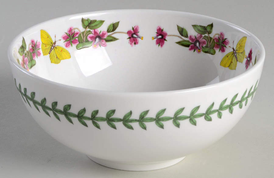 Botanic Garden Bowl-Shallow/Rd 5" (Flw Rim) by Portmeirion-1