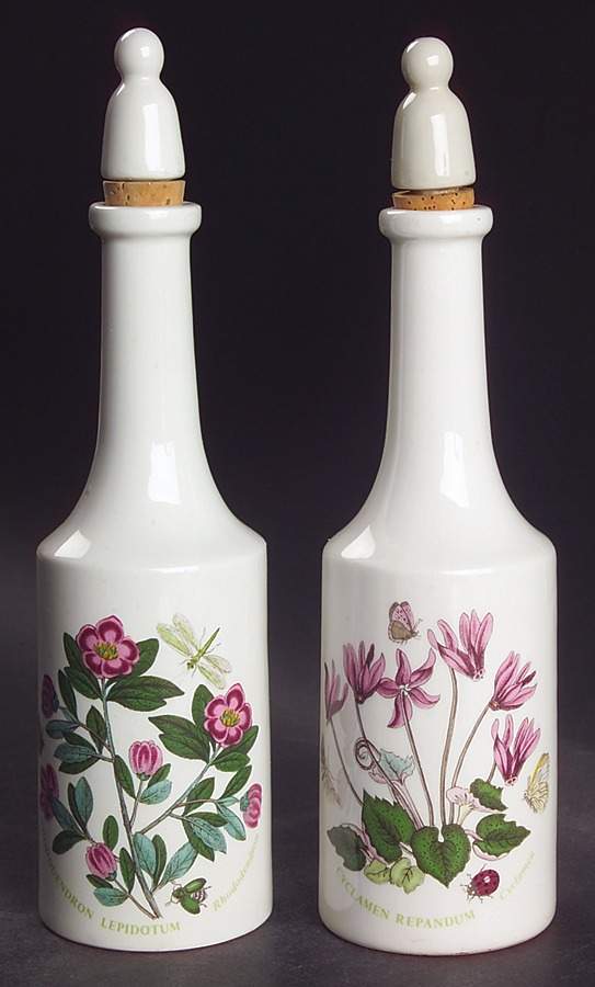 Botanic Garden Oil Or Vinegar Cruet - Set of 2 by Portmeirion-1
