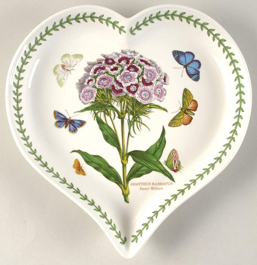 Botanic Garden Heart Shaped Dish by Portmeirion-1