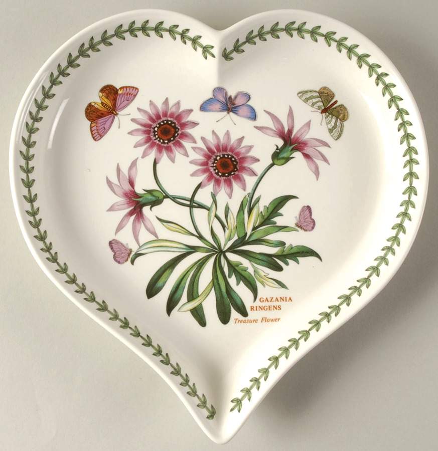 Botanic Garden Heart Shaped Dish by Portmeirion-1