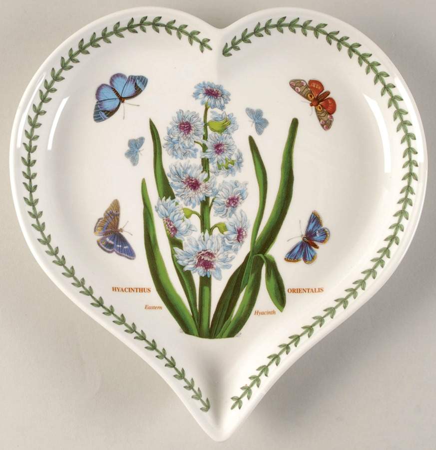 Botanic Garden Heart Shaped Dish by Portmeirion-1