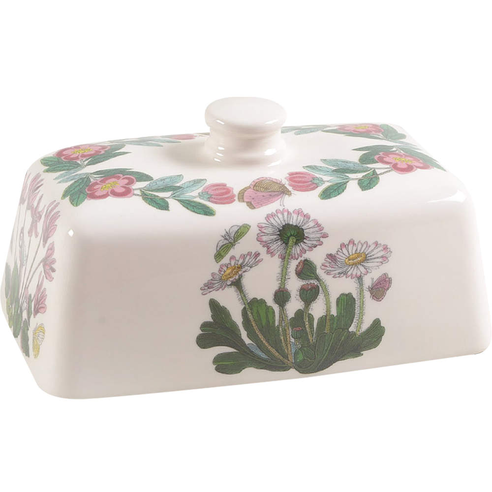 Botanic Garden Lid for 1/2 Pound Butter Dish by Portmeirion-1