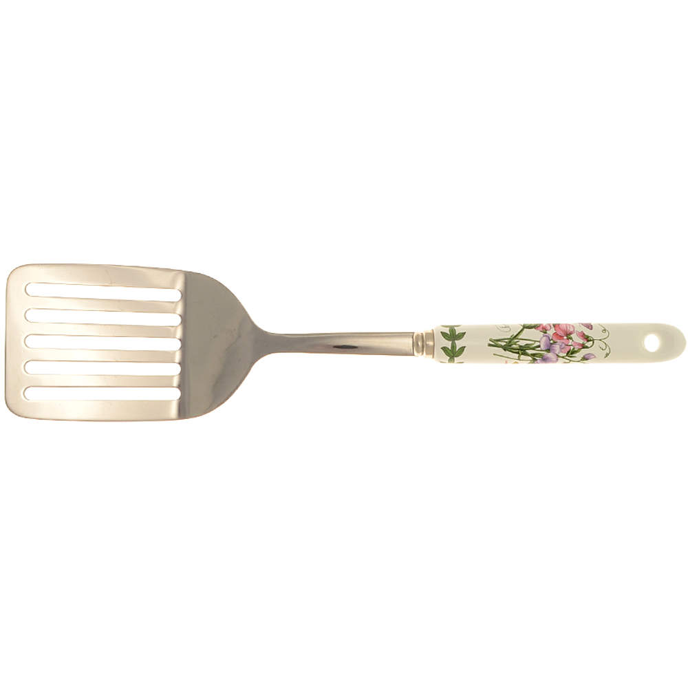 Botanic Garden Metal Slotted Spatula w/Hook Handle by Portmeirion-1