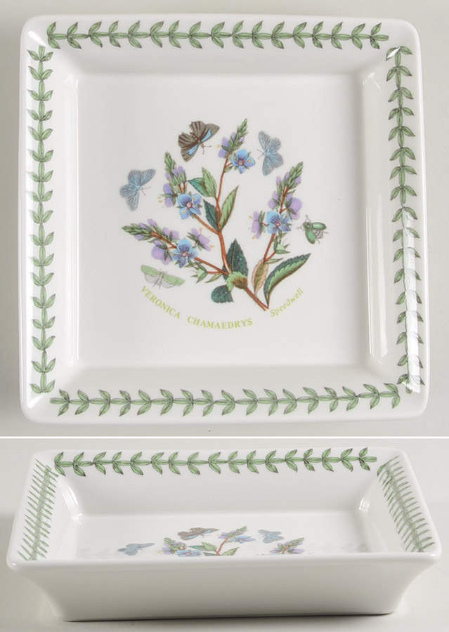 Botanic Garden 6" Shallow Square Baker by Portmeirion-1