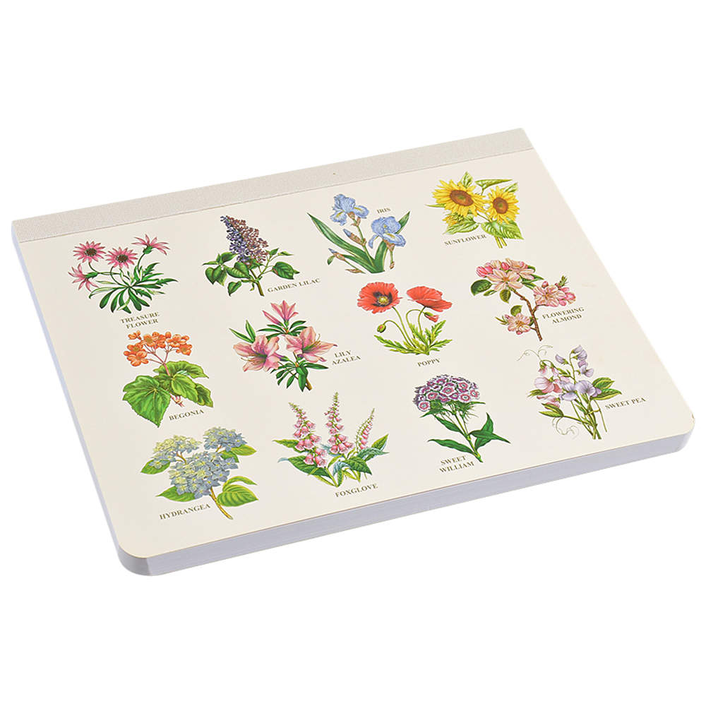 Botanic Garden Memo Weekly Pad w/Printed Cover (75 Sheets) by Portmeirion-1