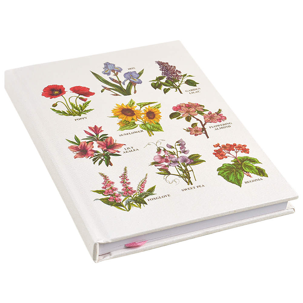 Botanic Garden Book Bound Journal w/Book Cloth Cover (160 Pages) by Portmeirion-1