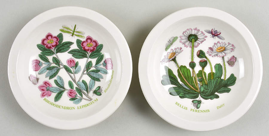 Botanic Garden (Set of 2) 4" Sovereign Individual Mini Dish/Bowl by Portmeirion-1