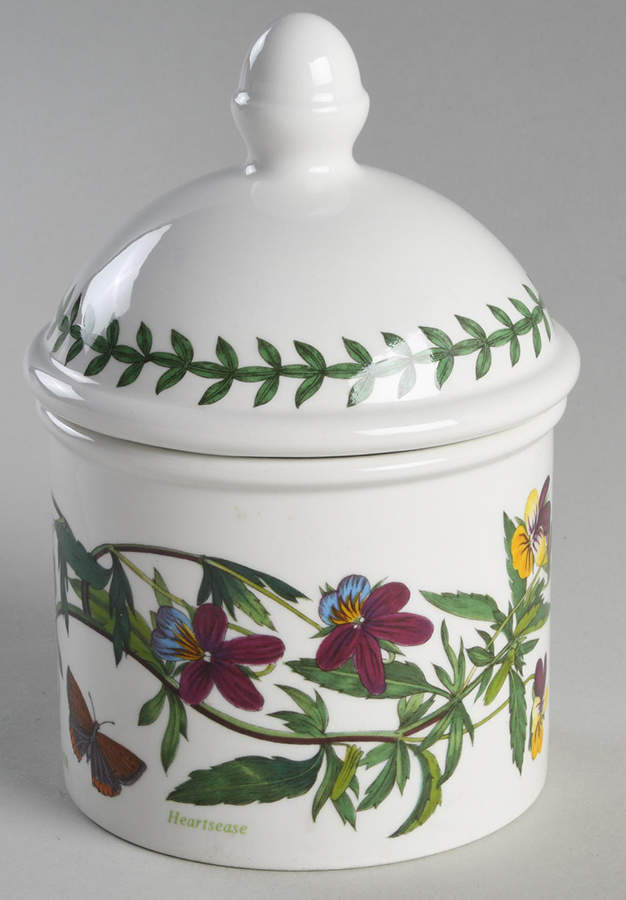 Botanic Garden Bath Jar & Lid by Portmeirion-1