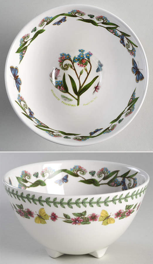 Botanic Garden 3 Toed Large Fruit Bowl by Portmeirion-1
