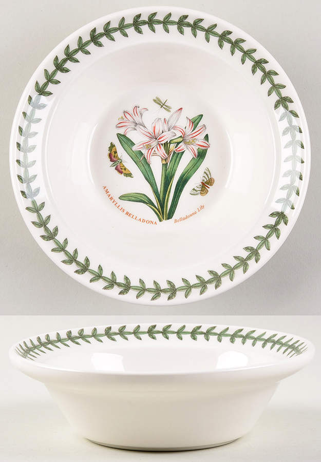 Botanic Garden Rim Cereal/Oatmeal Bowl by Portmeirion-1