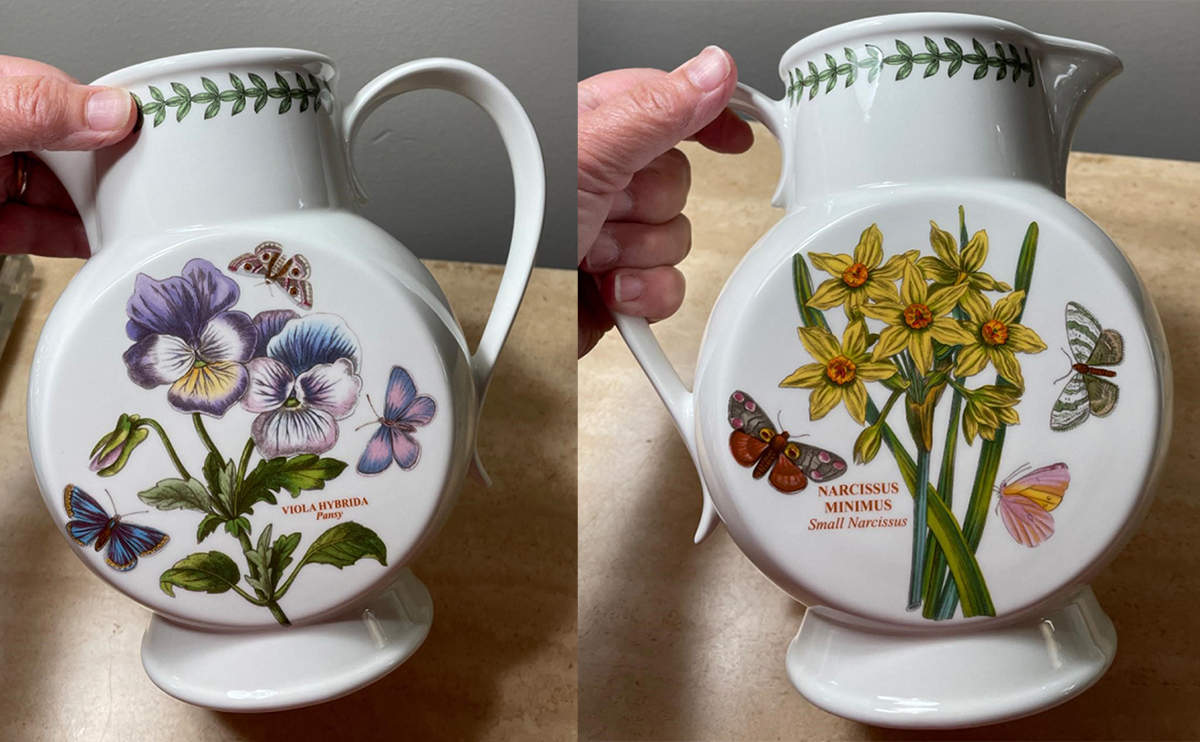 Botanic Garden 40 Oz Coral Jug by Portmeirion-1