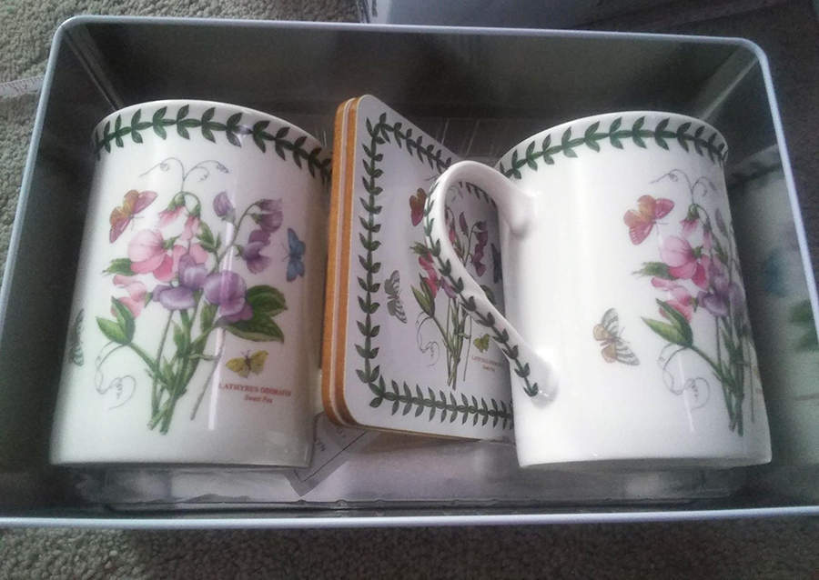 Botanic Garden (5 Piece) Mug, Coaster & Tin Set by Portmeirion-1