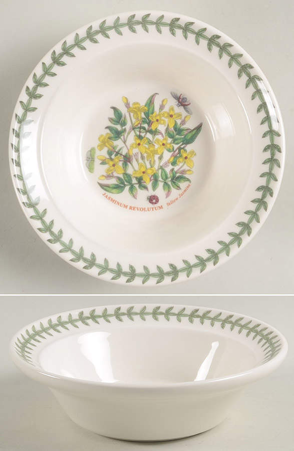 Botanic Garden Rim Cereal/Oatmeal Bowl by Portmeirion-1