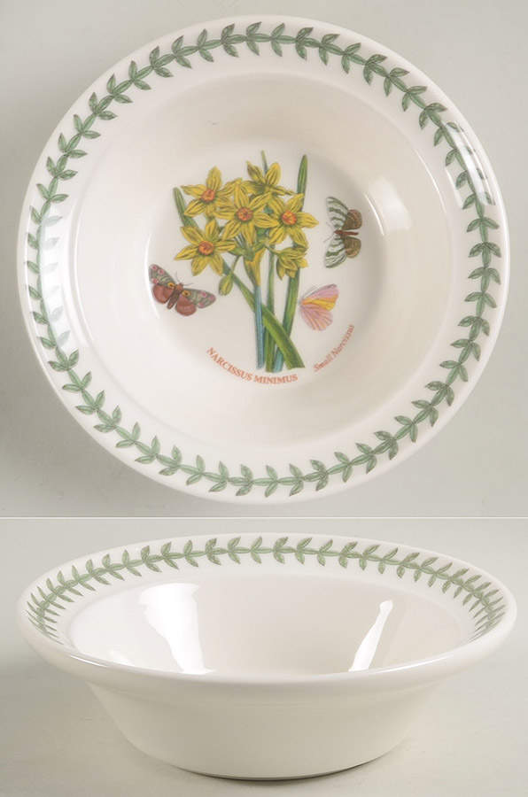 Botanic Garden Rim Cereal/Oatmeal Bowl by Portmeirion-1