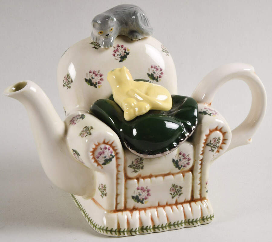 Botanic Garden Mini Figural Teapot & Lid by Portmeirion-1