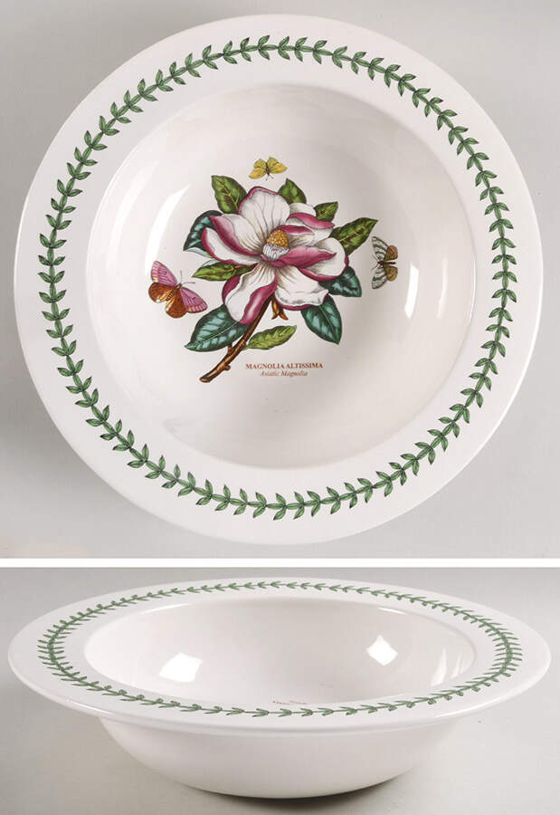 Botanic Garden 12" Large Salad Serving Bowl by Portmeirion-1