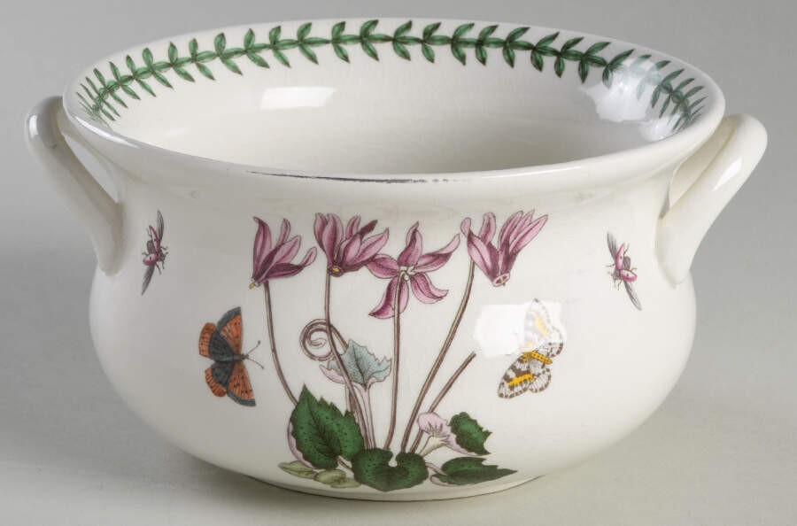 Botanic Garden 6" 2 Handled Rose Bowl by Portmeirion-1