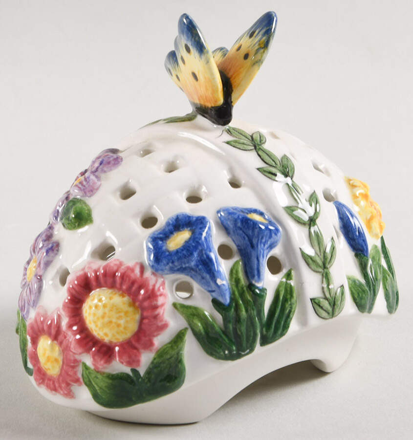 Botanic Garden Luminary Basket Lid Only by Portmeirion-1