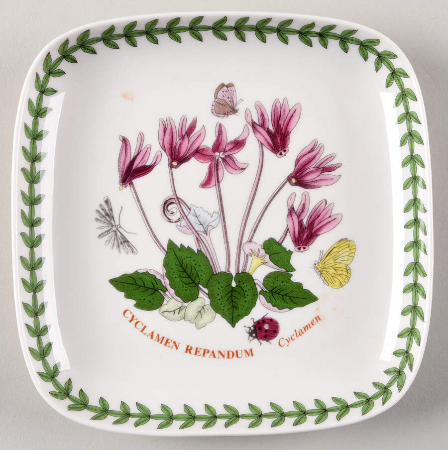 Botanic Garden Square Bread & Butter Plate by Portmeirion-1