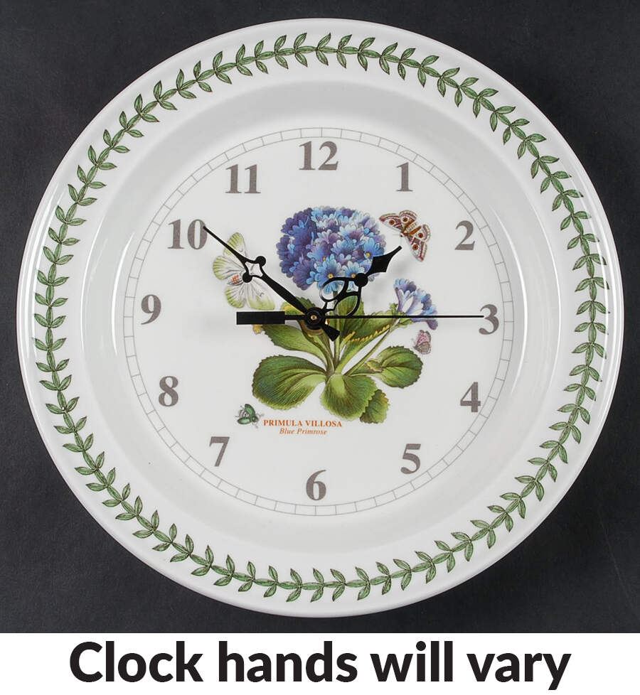 Botanic Garden Hanging Wall Clock by Portmeirion-1
