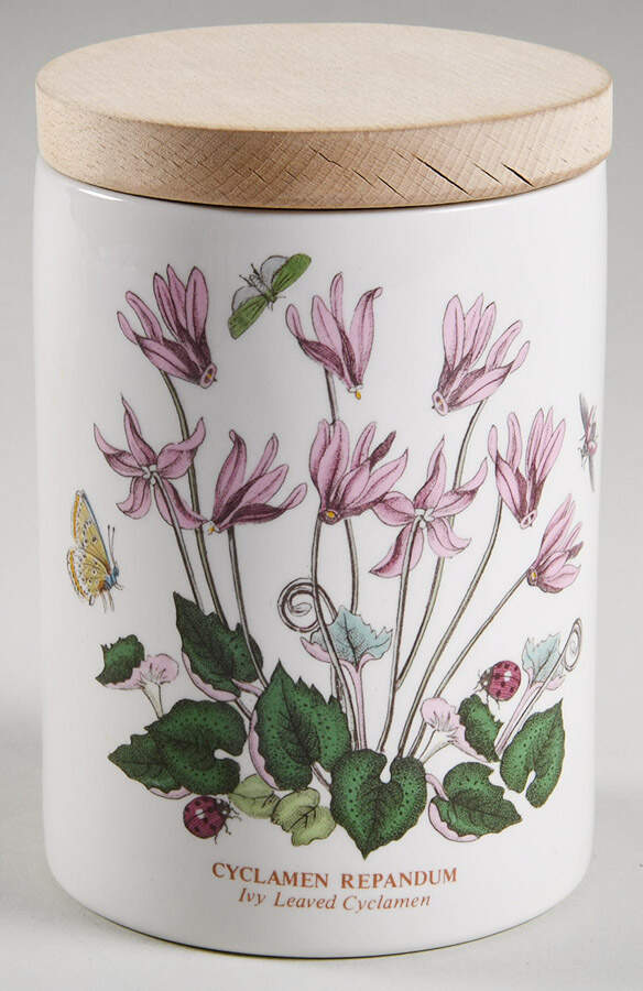 Botanic Garden 5" Storage Jar & Lid by Portmeirion-1