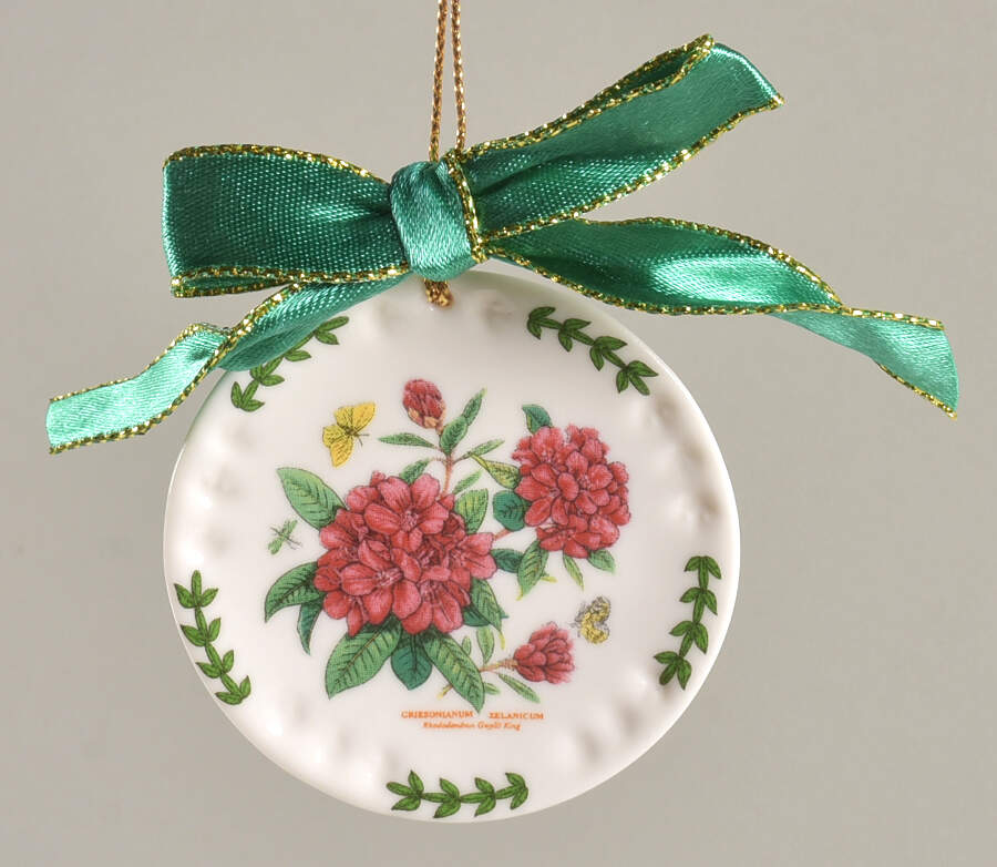 Botanic Garden Plate Shape Ornament by Portmeirion-1