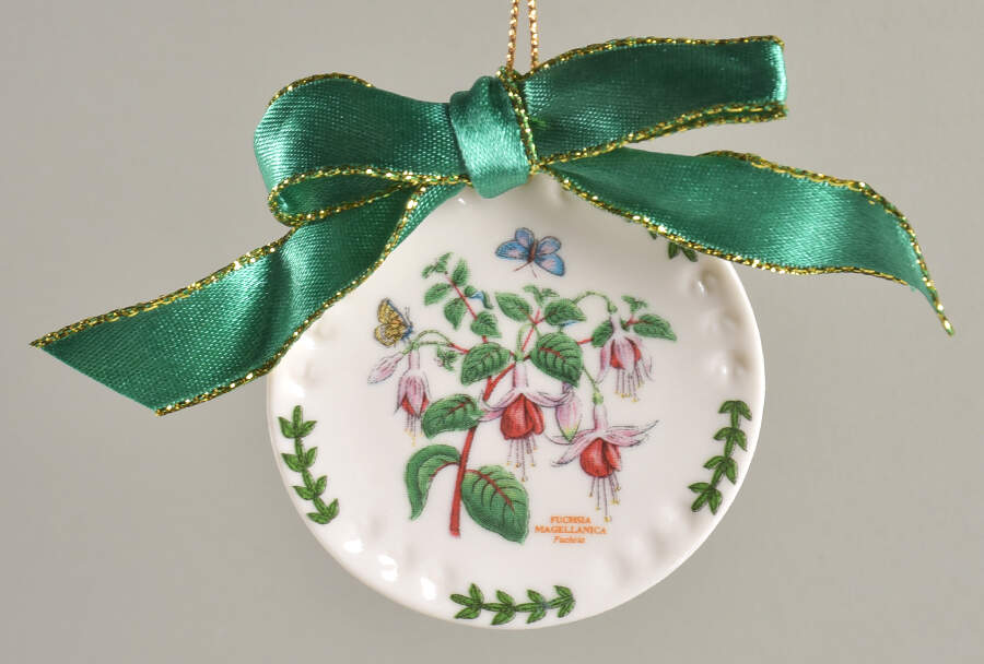 Botanic Garden Plate Shape Ornament by Portmeirion-1