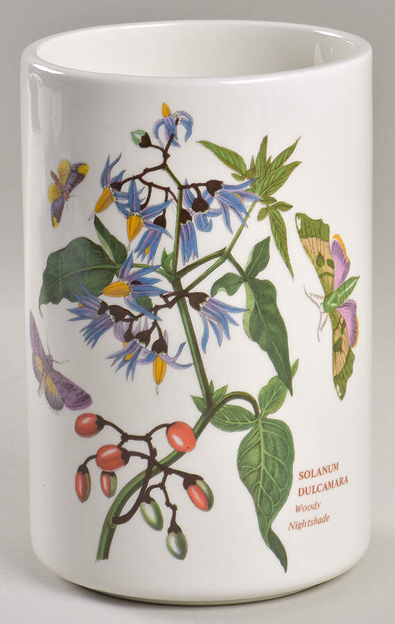 Botanic Garden 7" Storage Jar No Lid by Portmeirion-1