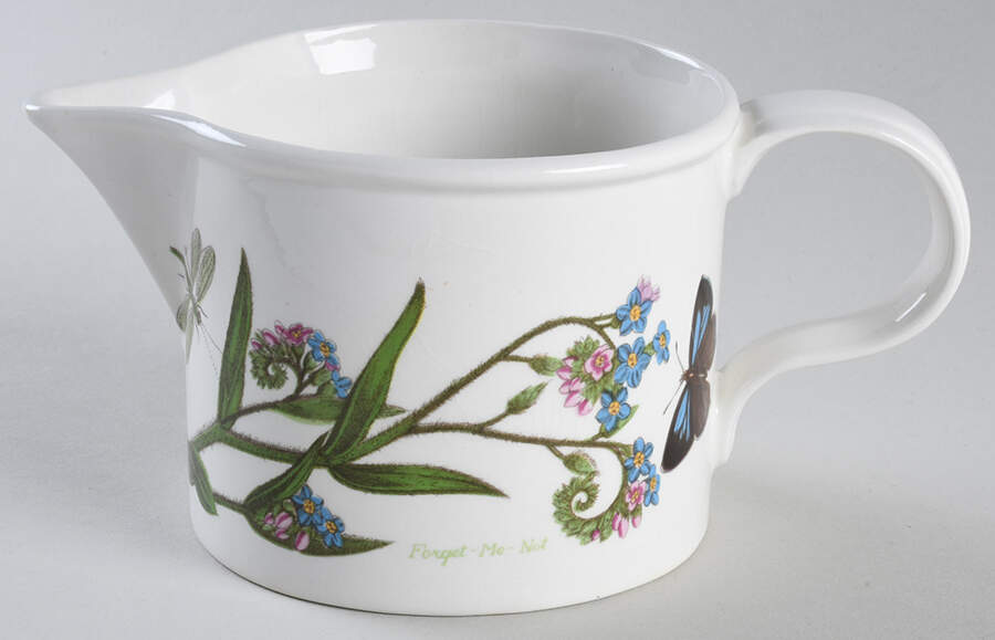 Botanic Garden Drum Shape 16 Oz Gravy Boat/Pitcher by Portmeirion-1