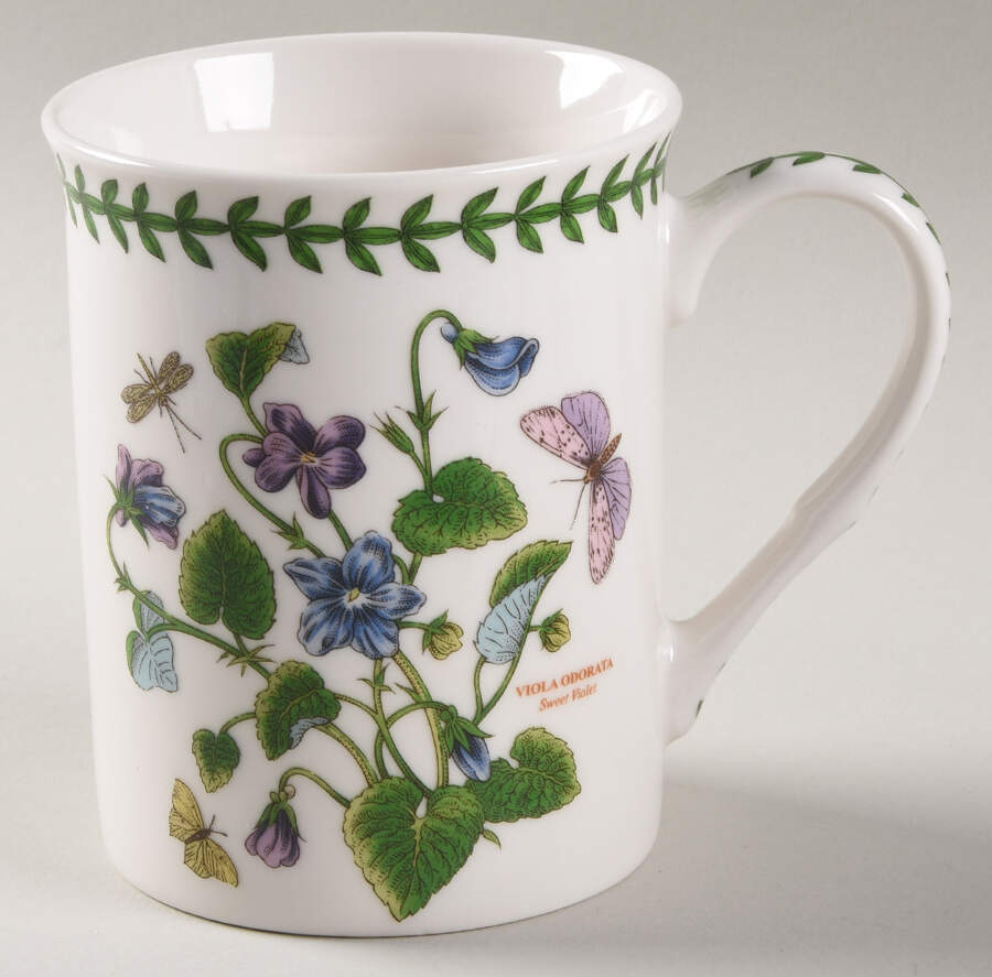Botanic Garden Mug (For Green Band & Square Coaster Set) (MUSC68/MUSC68) by Portmeirion-1
