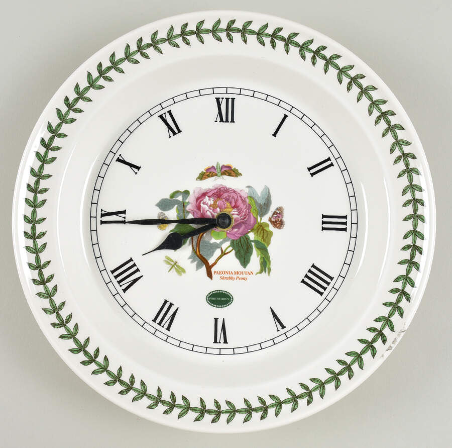 Botanic Garden Hanging Wall Clock by Portmeirion-1