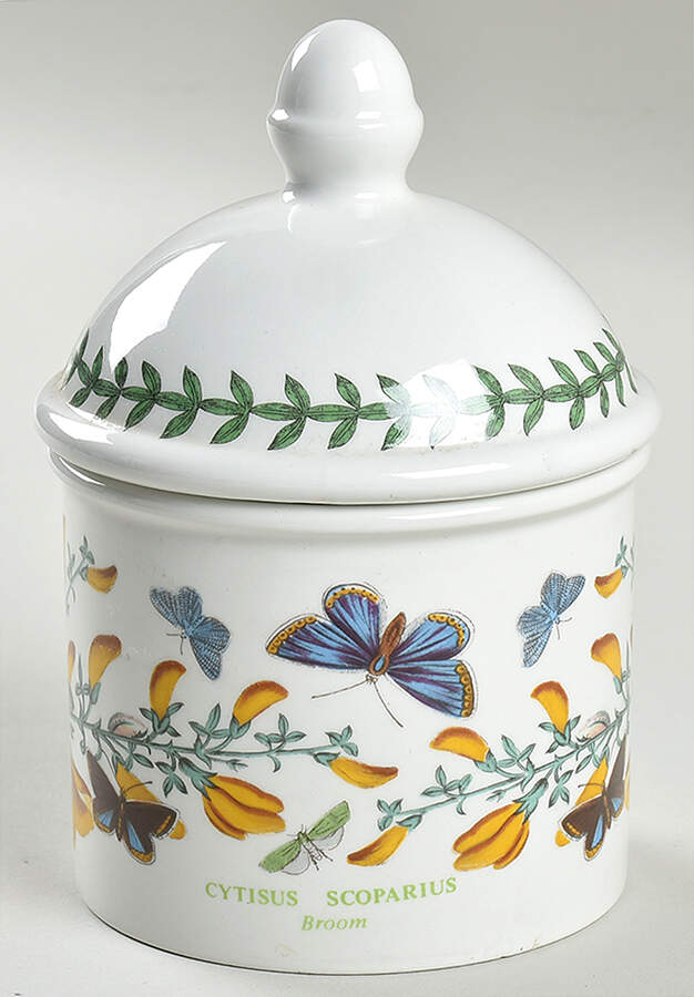Botanic Garden Bath Jar & Lid by Portmeirion-1