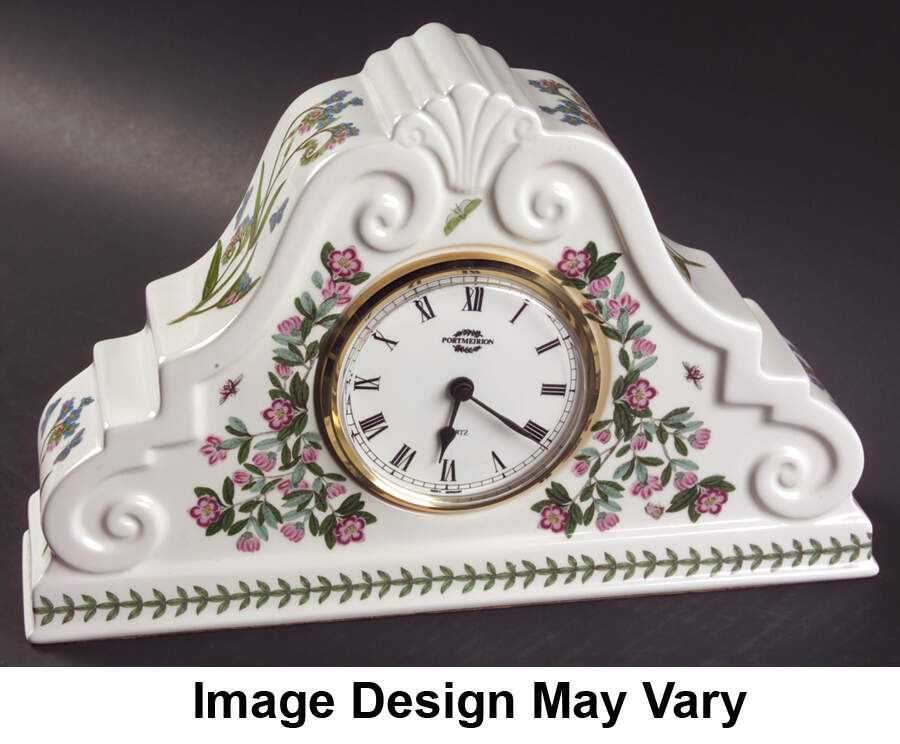 Botanic Garden Large Mantel Clock by Portmeirion-1