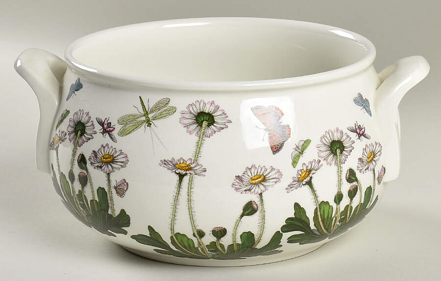 Botanic Garden 2.5 Qt Round Romantic Casserole No Lid by Portmeirion-1