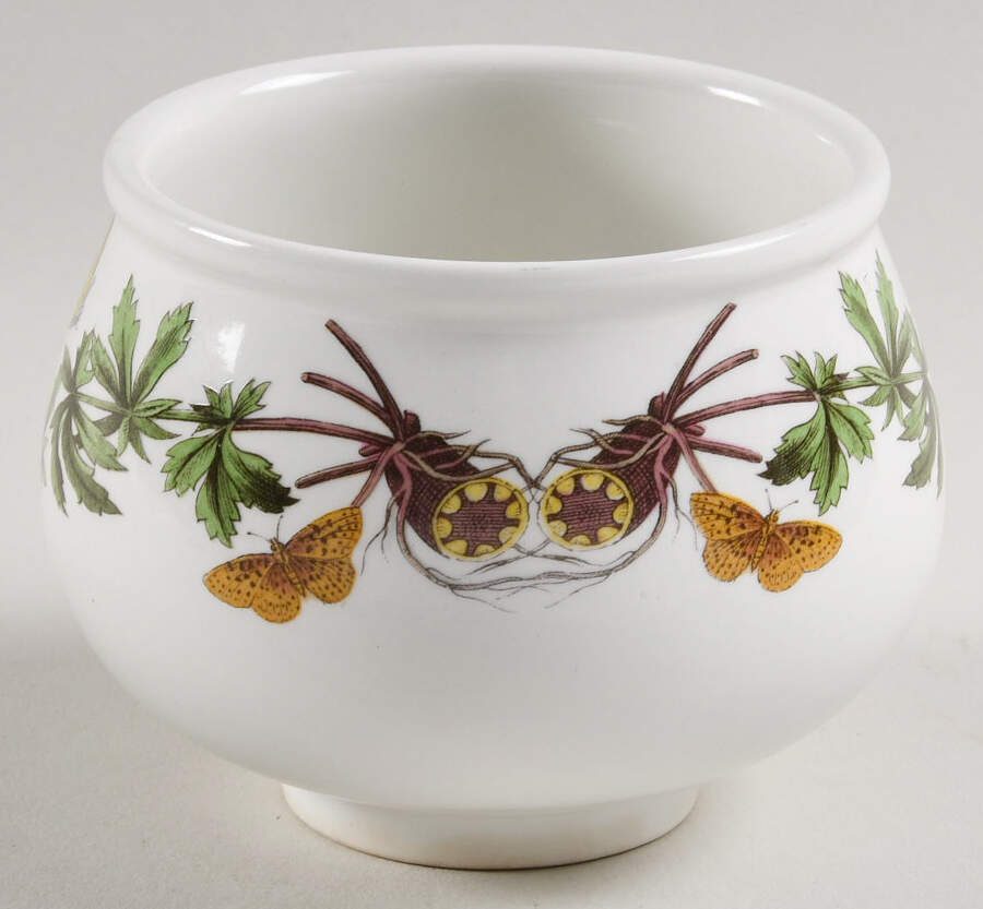 Botanic Garden Romantic Open Sugar Bowl by Portmeirion-1