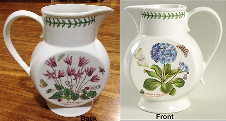 Botanic Garden 40 Oz Coral Jug by Portmeirion-1