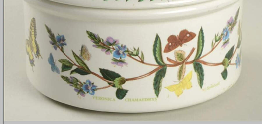 Botanic Garden 7" Round Vegetable/Souffle (Drum) by Portmeirion-1