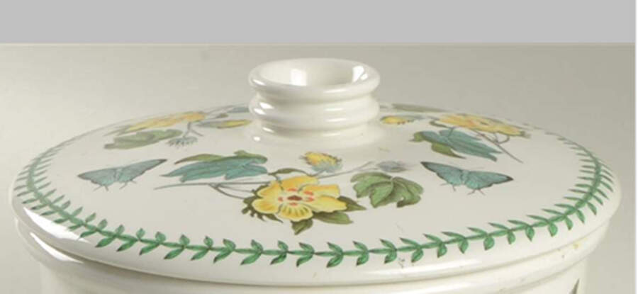 Botanic Garden Lid for 1.5 Qt Drum Shaped Rd Cov Casserole by Portmeirion-1