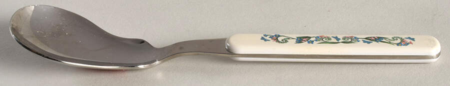Botanic Garden Sugar Spoon W/Plastic Handle by Portmeirion-1