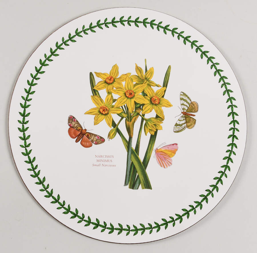 Botanic Garden Placemat-Corkboard/Round by Portmeirion-1