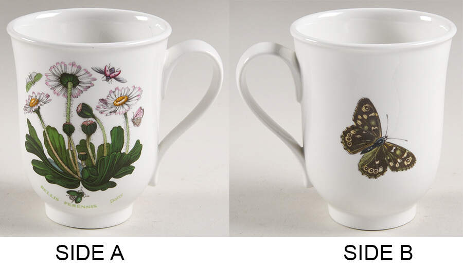 Botanic Garden Beaker (Eenglish Mug) by Portmeirion-1
