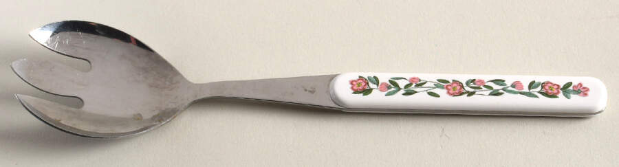 Botanic Garden Salad Serving Fork W/Stnls Prongs & Plastic Handle by Portmeirion-1