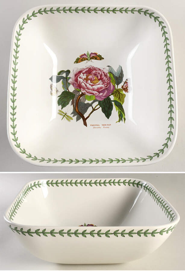 Botanic Garden 11" Quad Bowl by Portmeirion-1