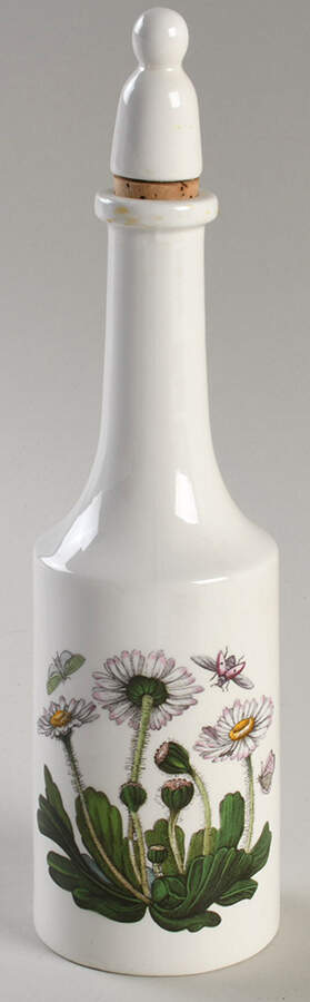 Botanic Garden Oil Or Vinegar Cruet and Stopper by Portmeirion-1