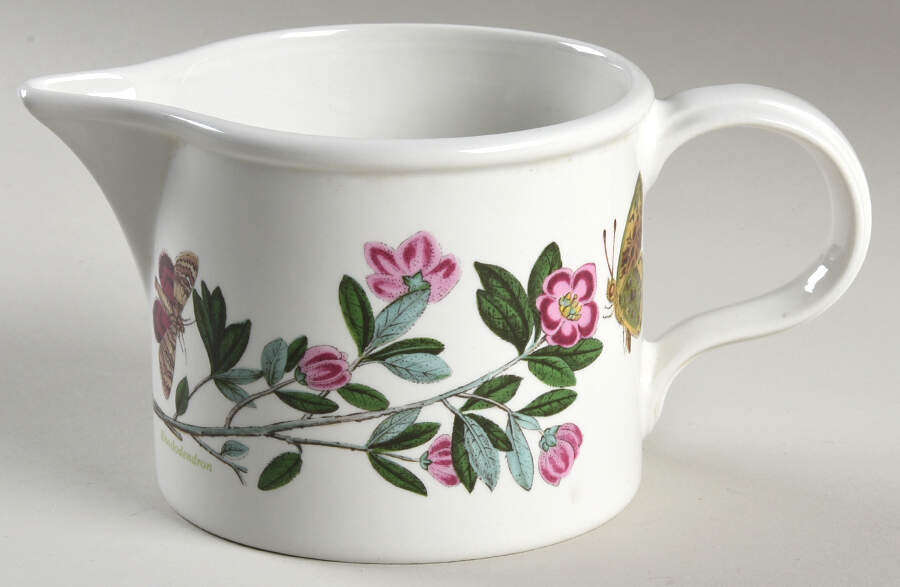 Botanic Garden Drum Shape 16 Oz Gravy Boat/Pitcher by Portmeirion-1