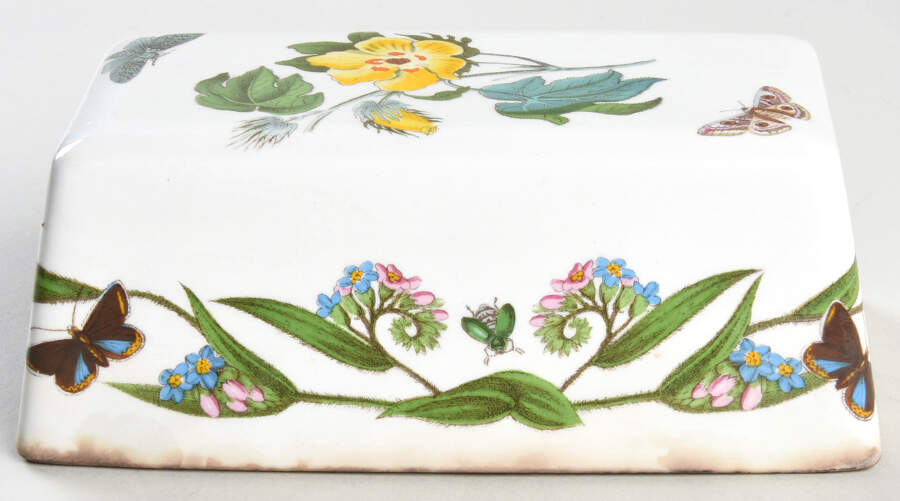Botanic Garden Lid for Rectangular Butter by Portmeirion-1