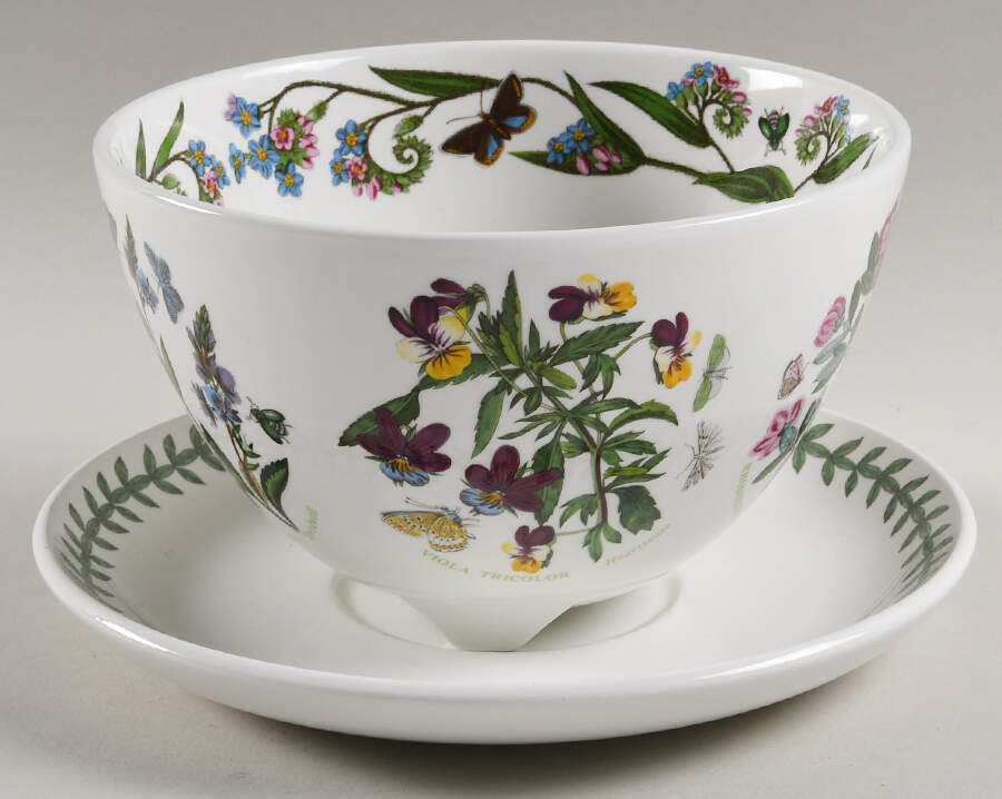 Botanic Garden Fruit Drainer & Underplate by Portmeirion-1